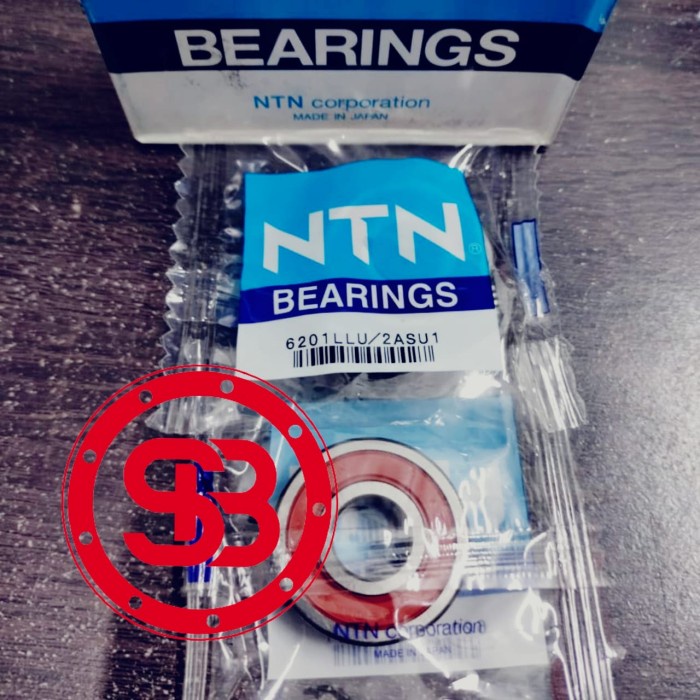 Bearing 6201 2RS NTN / LLU / 6201 2RS C3 NTN JAPAN ORIGINAL