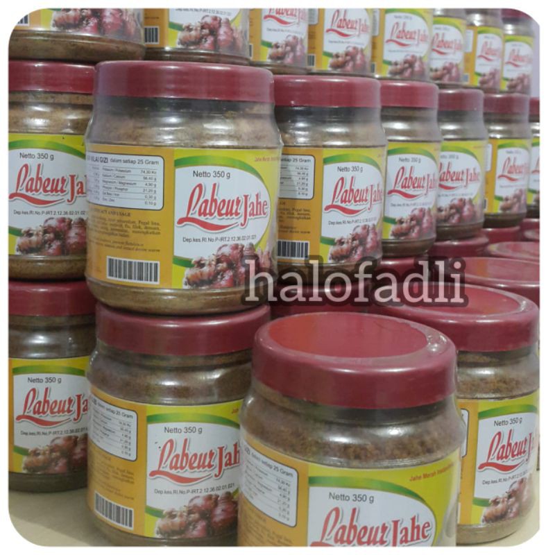 

Labeur Jahe Merah Minuman Kesehatan