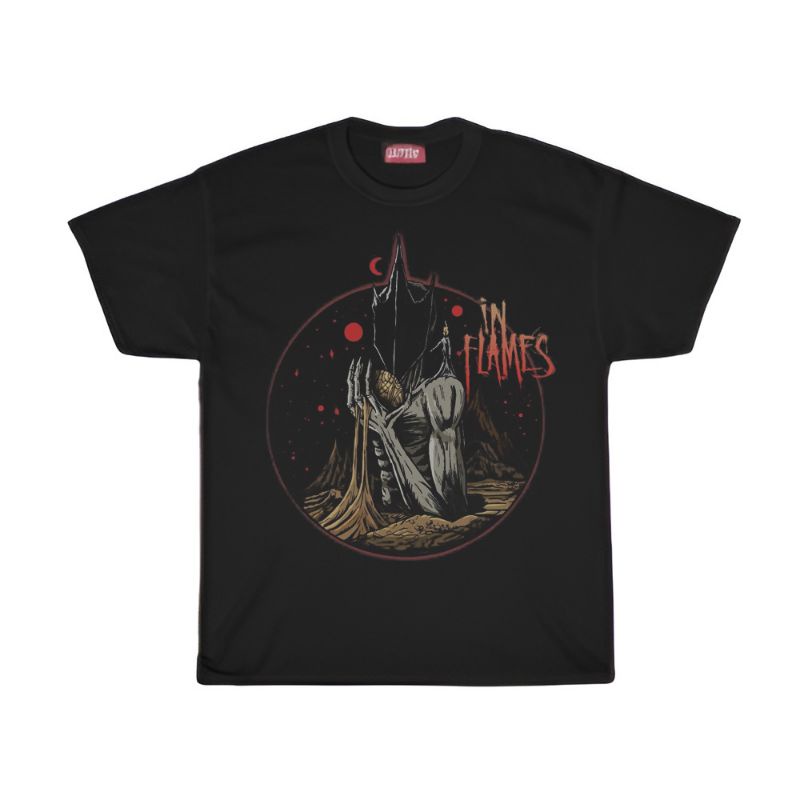 KAOS / T SHIRT / IN FLAMES / KAOS BAND IN FLAMES LOGO BEST POSTER