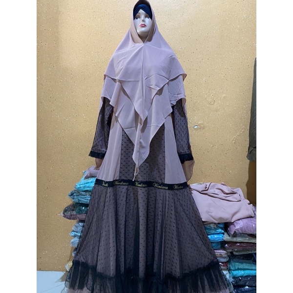 Gamis Syar'i Tutu by Wardiana