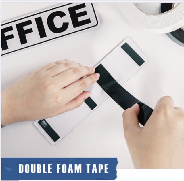 Double Tape Foam Hitam 24 MM 1 “ x 5 M BERRY Double Tape Busa Hitam