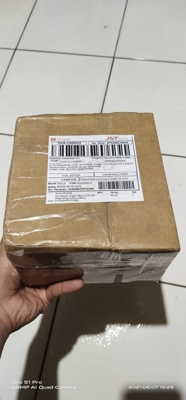 Hio (dupa) Lingkar Alami Scr 323 Naga Hong Aroma Sakura