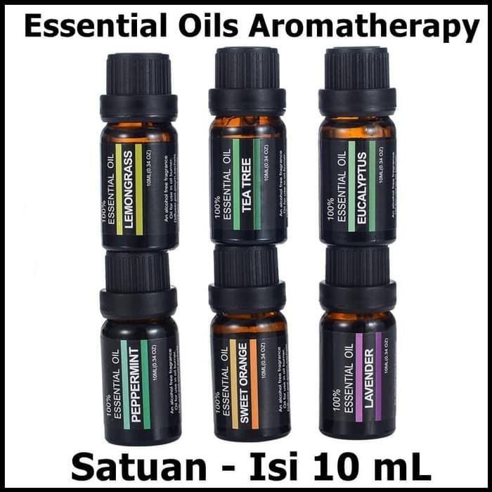 Firstsun Set Pure Essential Oils Aromatherapy Diffusers 10ml Satuan