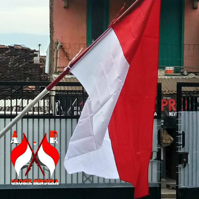 Bendera Merah Putih Bahan Katun 115cmx75cm Shopee Indonesia