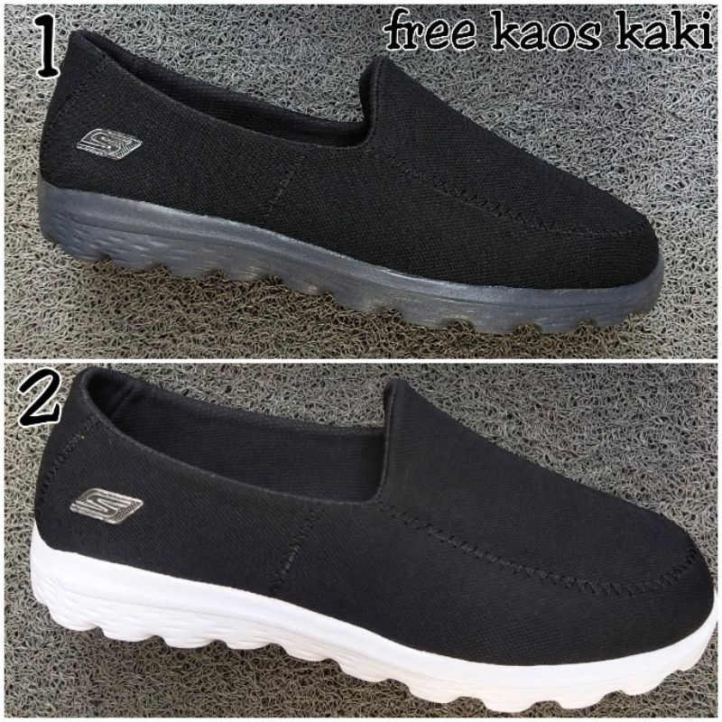 SEPATU SKECHERS SLIP ON PRIA UKURAN JUMBO BIG SIZE 45 46 47 SLIP ON PRIA UKURAN BESAR JUMBO BONUS KA