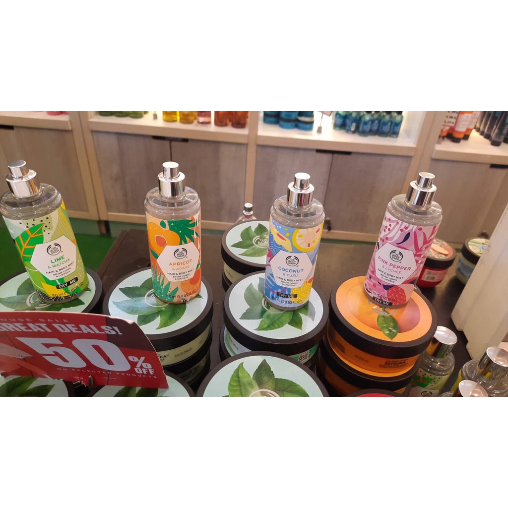 [ORIGINAL COUNTER] The Body Shop Hair and Body Mist