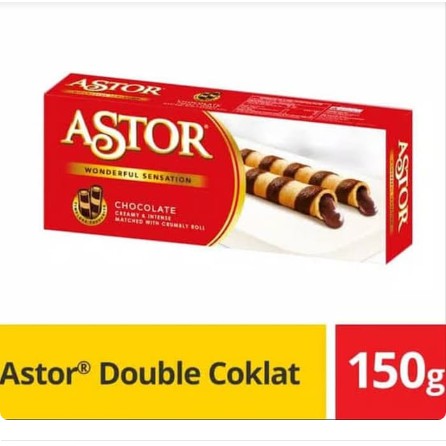 

Astor wafer stick coklat 150gr wafer astor