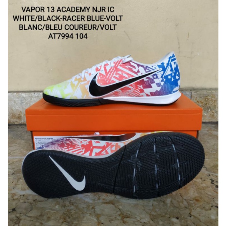 Sepatu Futsal Nike Mercurial Vapor 13 Academy NJR IC White Racer Blue [ AT7994104 ]