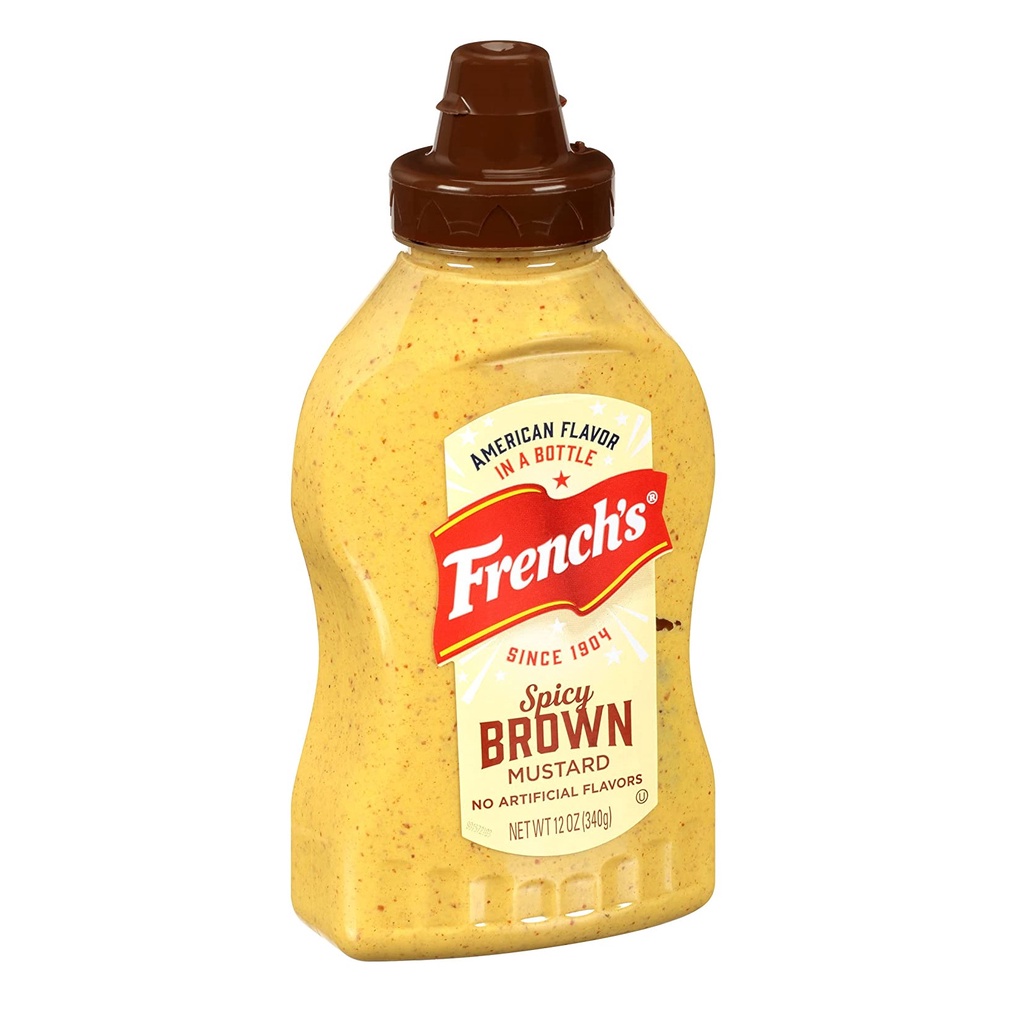 

mustard french's bold spicy brown 340