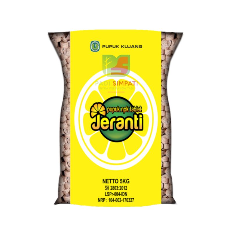PUPUK NPK JERANTI 5KG PUPUK KUJANG