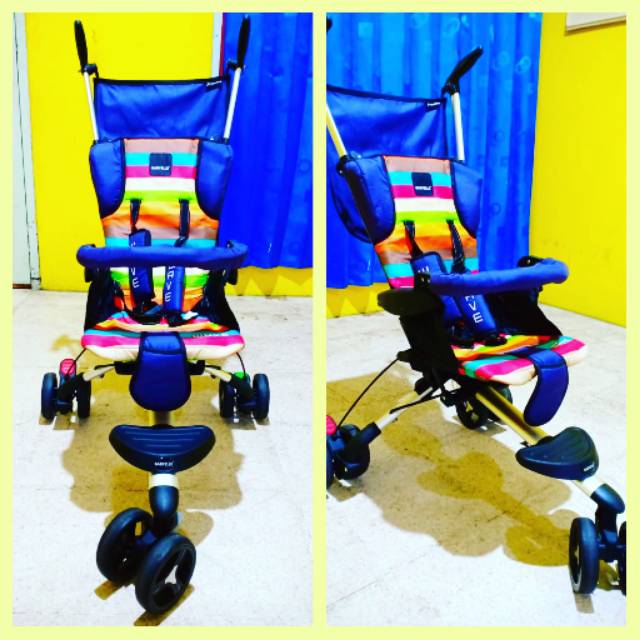 STROLLER baby elle Wave - Kereta Bayi Bisa Di lipat - Stroler Bayi bisa dilipat