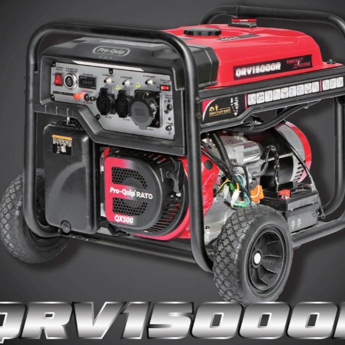 Genset Mesin Generator plus AVR 8500W QRV15000R Easy Starter Termurah