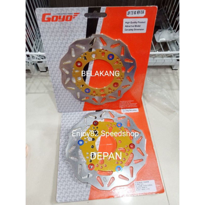 Disc Piringan Cakram Depan Belakang Ukuran Standar Variasi Yamaha Mx 135 new