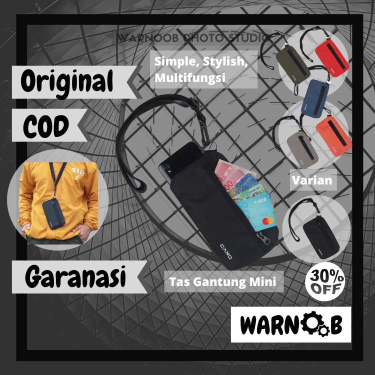 Dompet HP Kartu Uang Tas Gantung Mini Saku Walet Wallet Duit Selempang Multifungsi