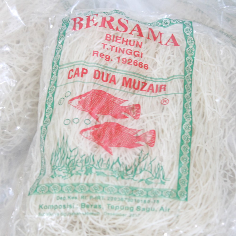 Bersama - Bihun Tebing Tinggi Cap Dua Muzair - bihun medan cap ikan dua mujair