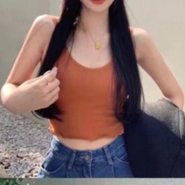 Feminin Bra Sport Yoga Tank Top Atasan Wanita Dengan Tali Trap-BATA