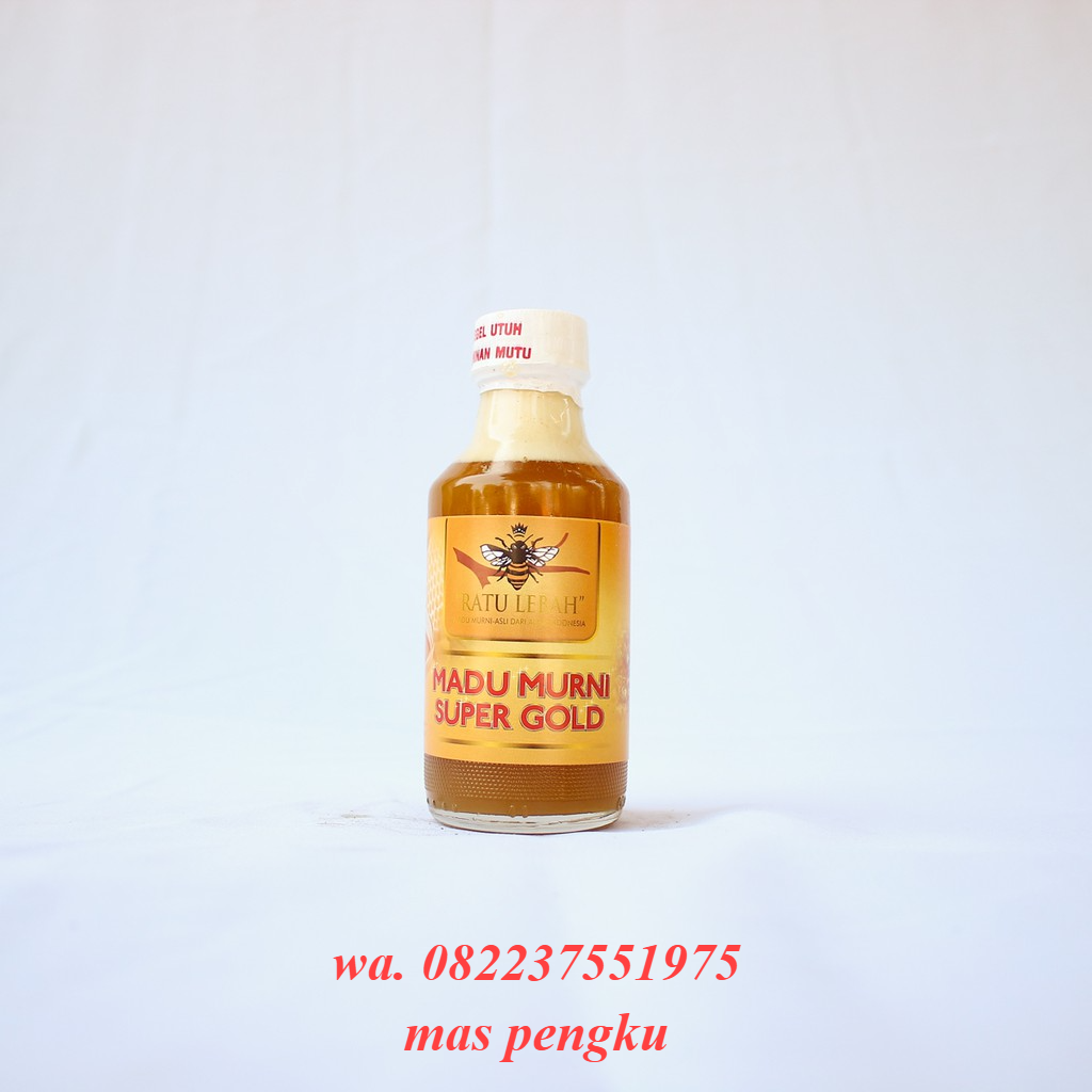 

MADU MURNI SUPER GOLD 150 ML MADU MURNI EXTRAK PROPOLIS+BEPOLLEN+ROYAL JELLY