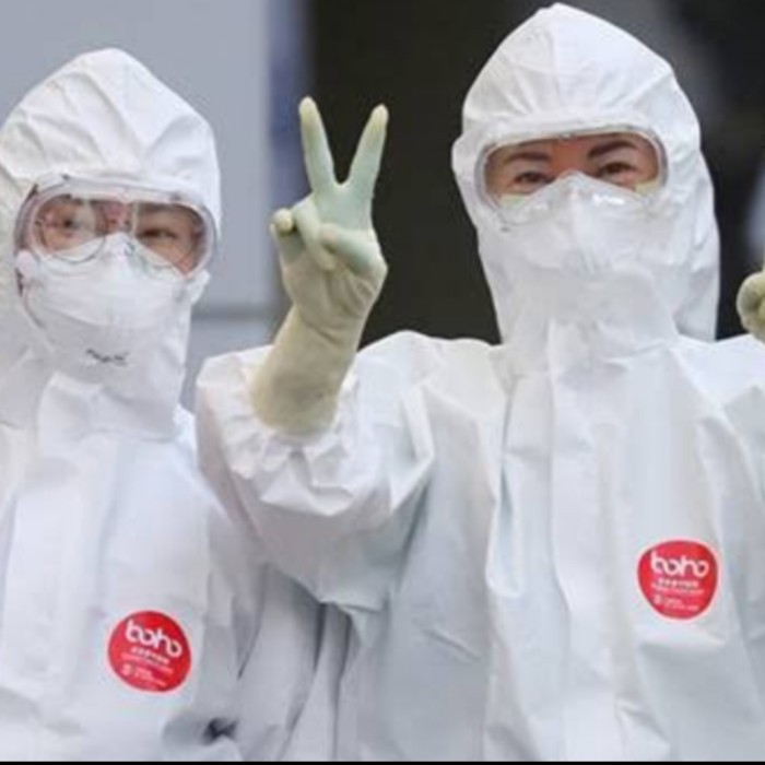 BAJU APD MEDIS HAZMAT SUIT MERK BOHO