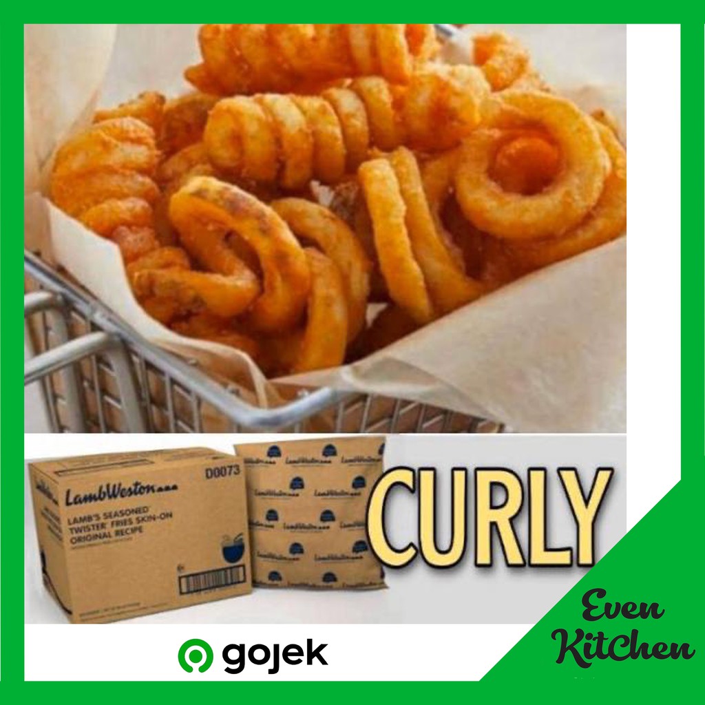 

Kentang Goreng Lamb Weston Curly French Fries