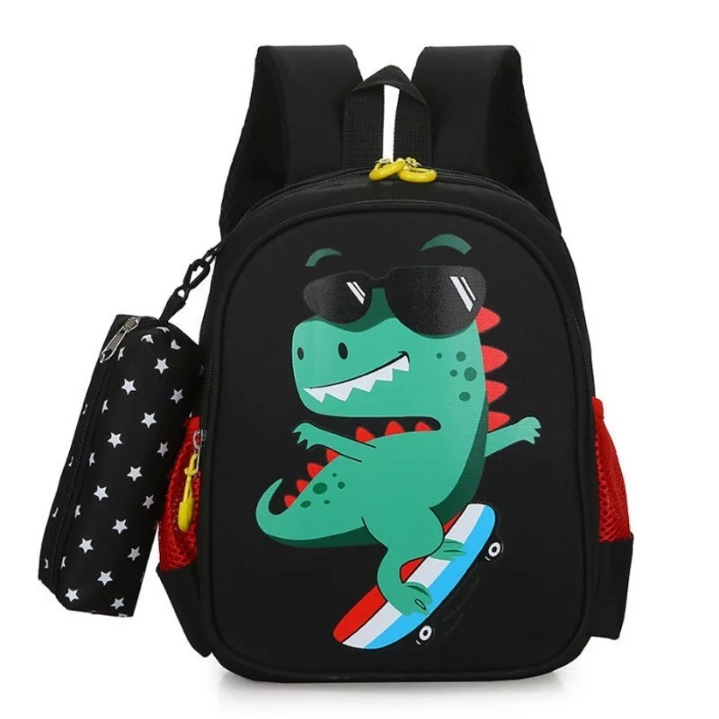 Tas Ransel Sekolah King Dinosaur Anak Laki Laki Paud TK SD