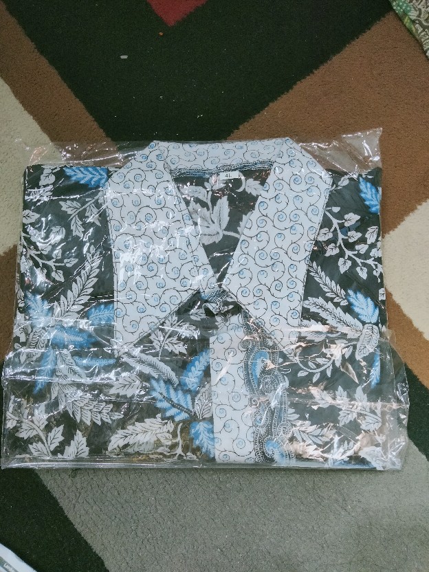 Size M L Xl Xxl Xxxl Bswart Batik Hrb026 Kenongo Hem Pendek Padi Pekalongan M L Xl Batik Pria Murah