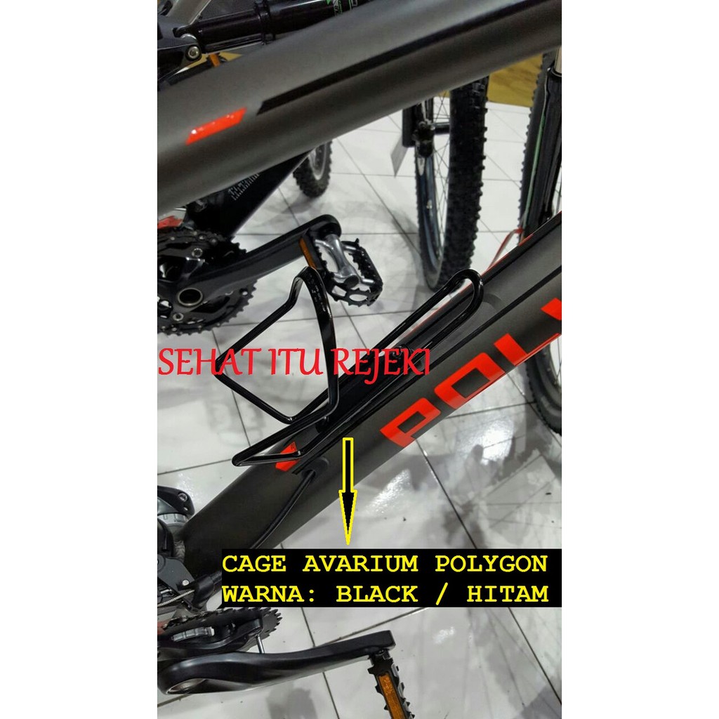 Terbaik pilihan BOTTLE CAGE AVARIUM / TEMPAT BOTOL AIR MINUM DI SEPEDA BY POLYGON