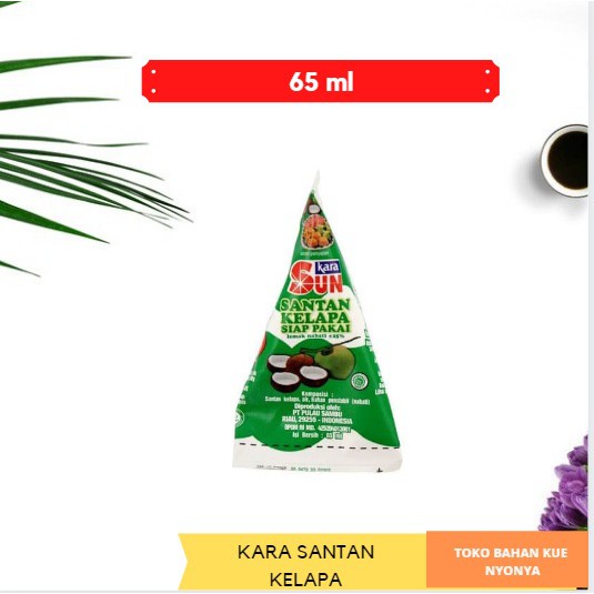 

Sun Kara santan kelapa instan kemasan 65ml