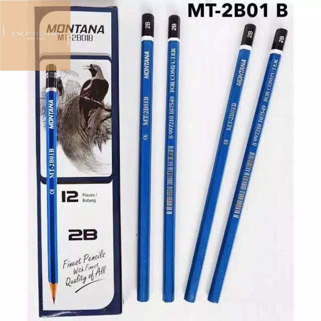 

Pensil 2B isi 12pc . Montana / m2000