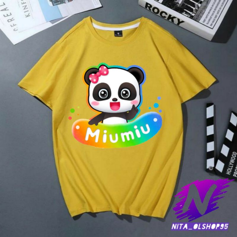 baju anak kaos anak miumiu