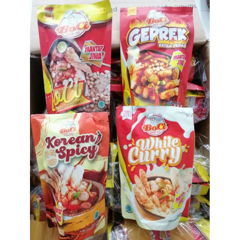 

bakso aci mantap jiwa original geprek korean spicy white curry
