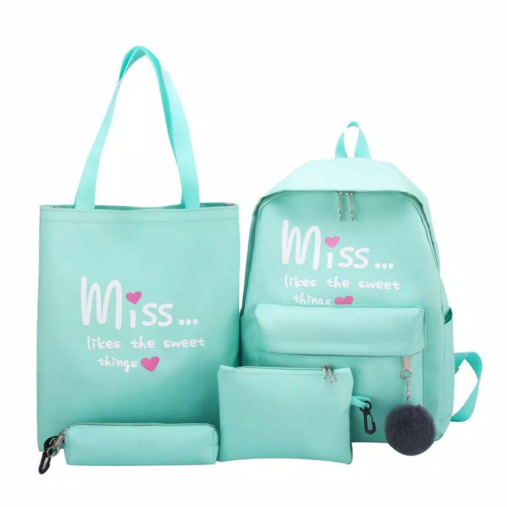 [LOKAL] POKY - MISS LOVE -TAS Ransel Backpack Fashion Morymony