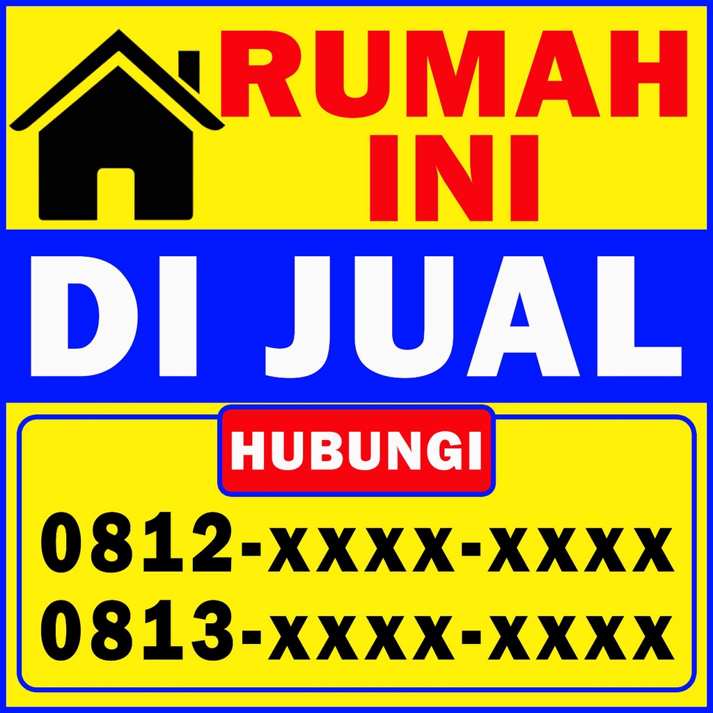 Jual Cetak Spanduk Baliho Banner Benner Jual Rumah Shopee Indonesia