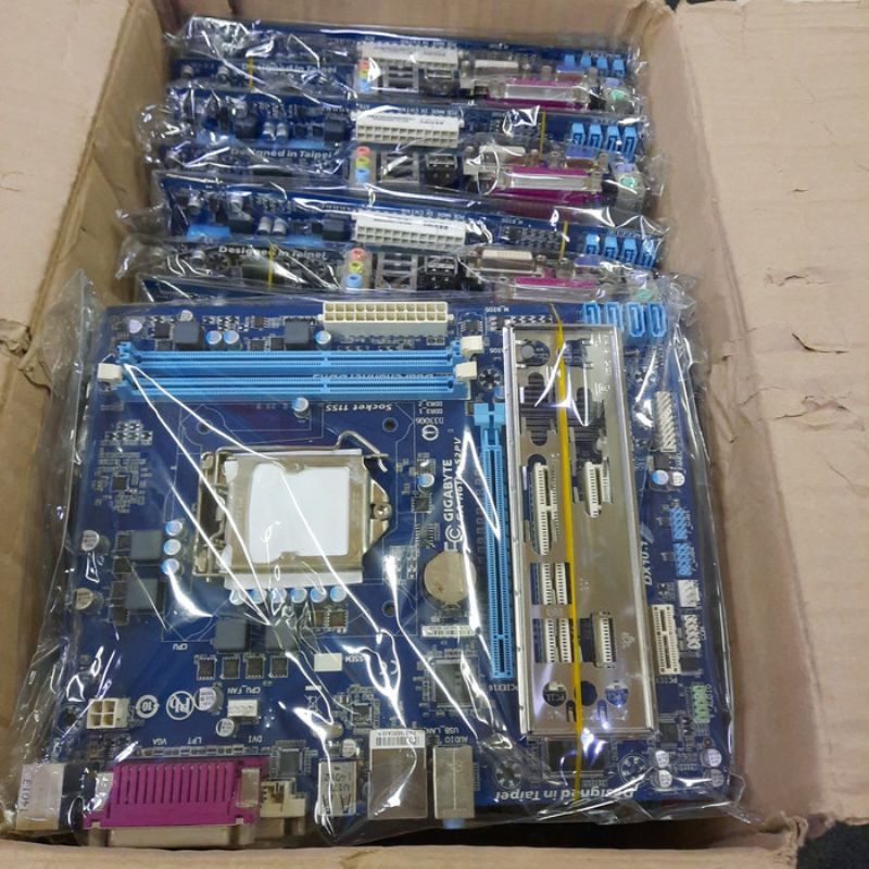 Mainboard H61 DDR3 Asus Gigabyte Lga 1155 Support Prosesor gen 2 / gen 3 ivy