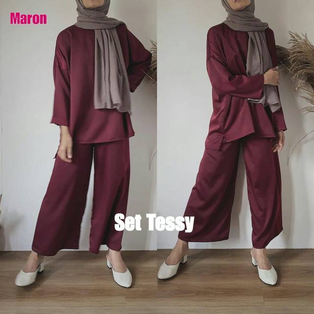 Set Tessy NA STELAN GAMIS JUMBO GAMIS SET SEHARI HARI