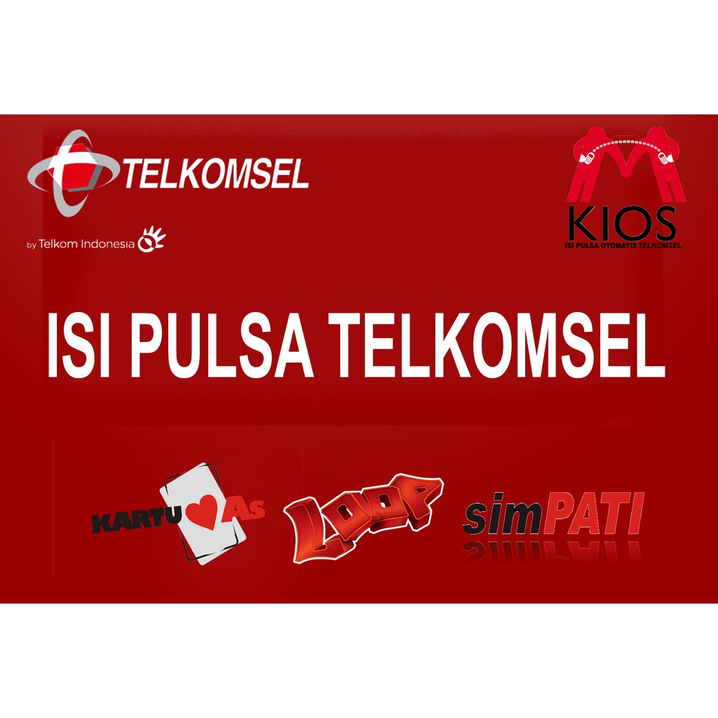 ISI ULANG PULSA TELKOMSEL | Shopee Indonesia