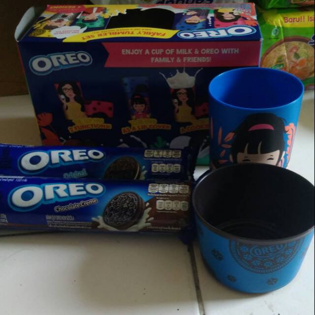 

Oreo family tumbler