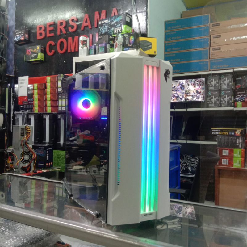 PC gaming core i7 2600 ram 16gb vga 4gb siap editing