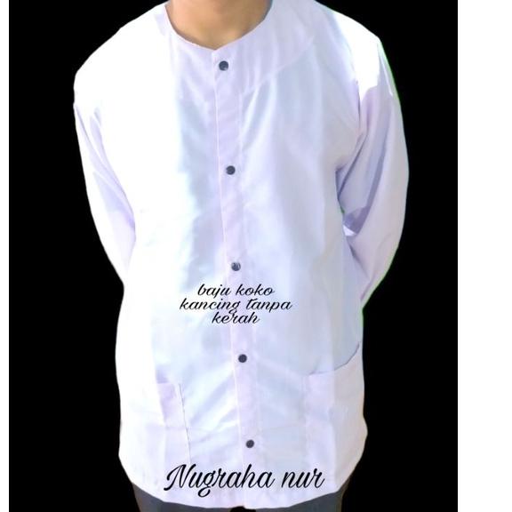 Modern.. koko polos tanpa kerah