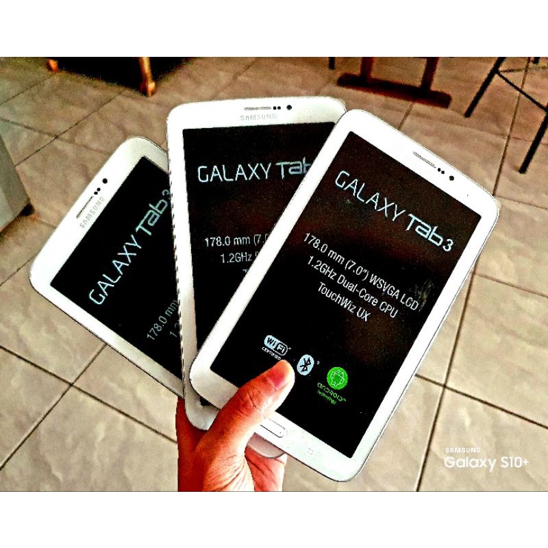 Samsung Galaxy Tab 3 white fullset mulussss ex. Display Garansi RESMI SEIN