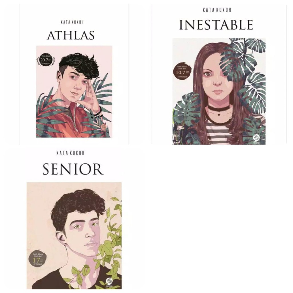 BESTSELLER FROM KATAKOKOH : ATHLAS SENIOR INESTABLE GUSTIRA & NAKULA /MIZAN PUBLISHING