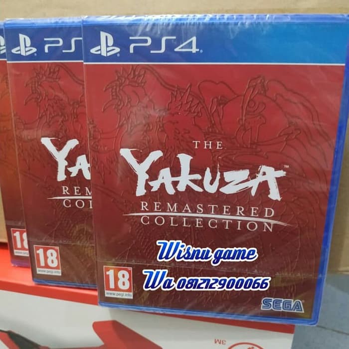 PS4 The Yakuza Remastered Collection