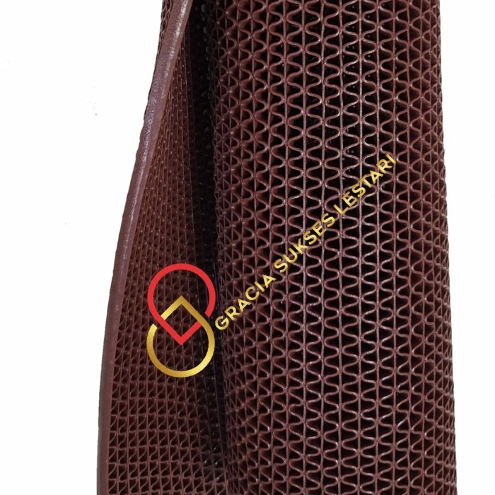 KESET KARPET PVC ANTI SLIP S TYPE HOLLOW  MAT JARING 40 X 120