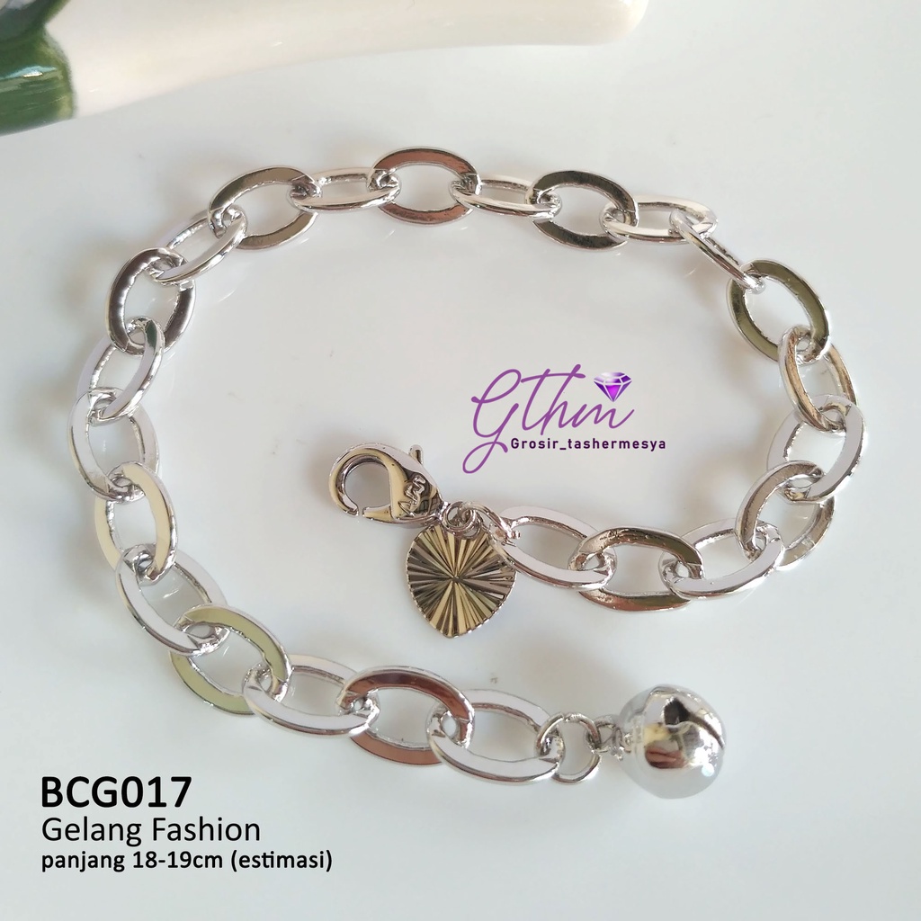 gelang tangan wanita rantai fashion xuping  perhiasan lapis emas 18k bcg017