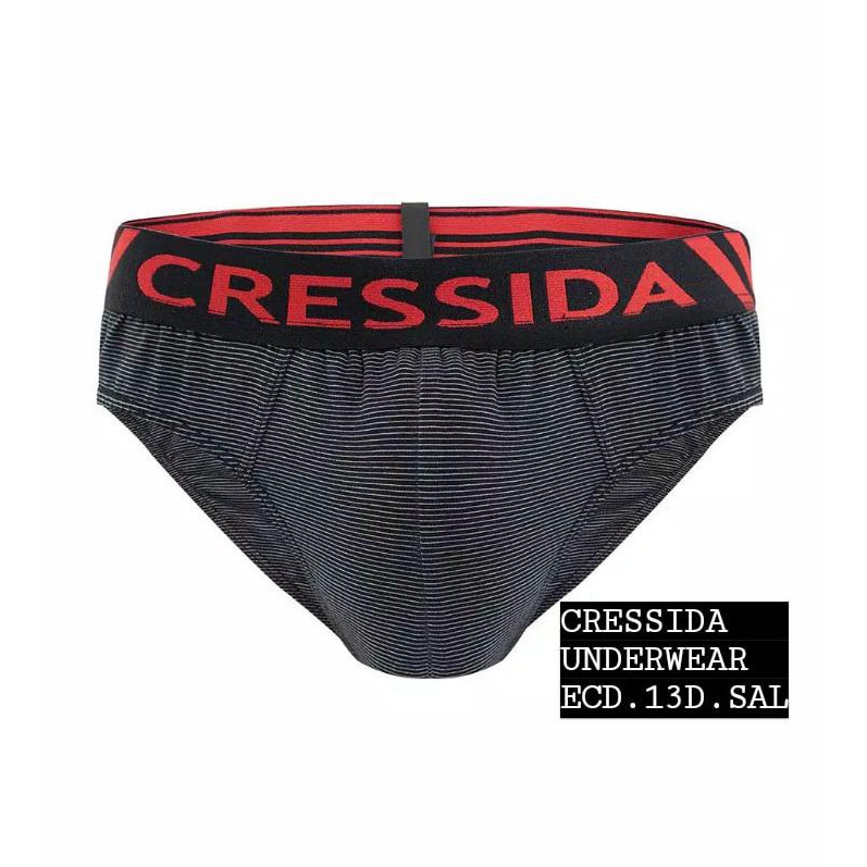 gos  Ecd.13d CRESSIDA CELANA DALAM PRIA BRANDED Pakaian Dalam Cressida Underwear 100% Original