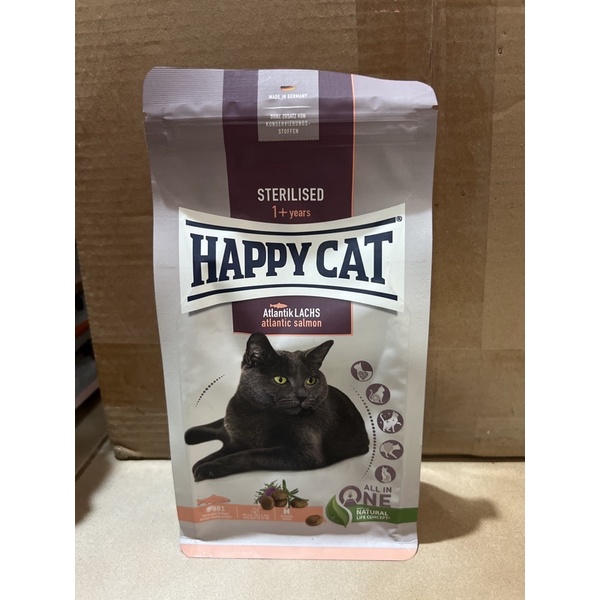 Happy cat steril sterilised 1+years atlantic salmon 300gr