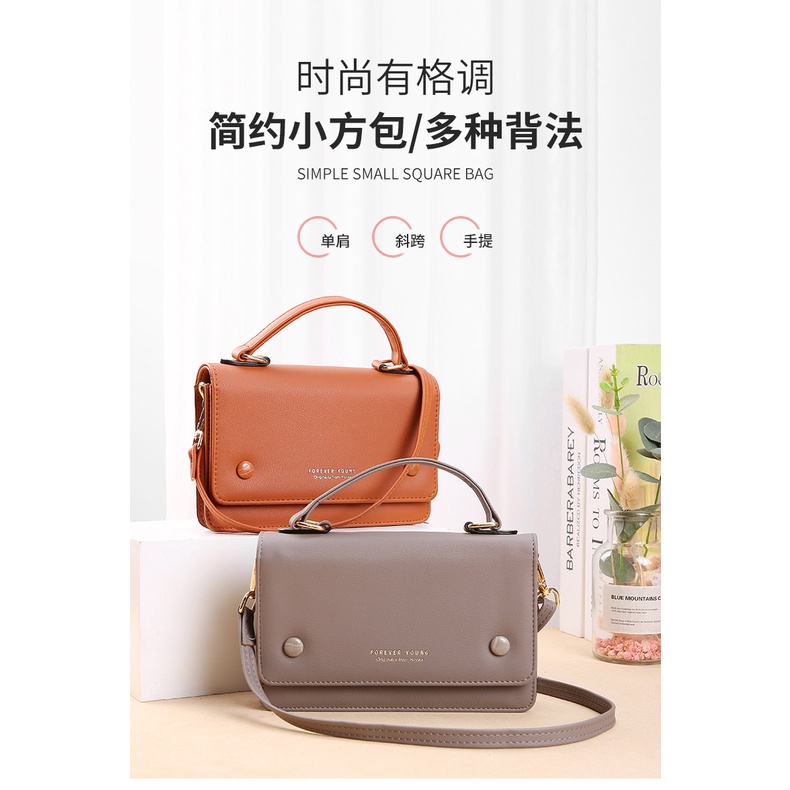 KhatinStore Tas Selempang Wanita Terbaru Import Dompet Hp Remaja Trendy FOREVER YOUNG - 367