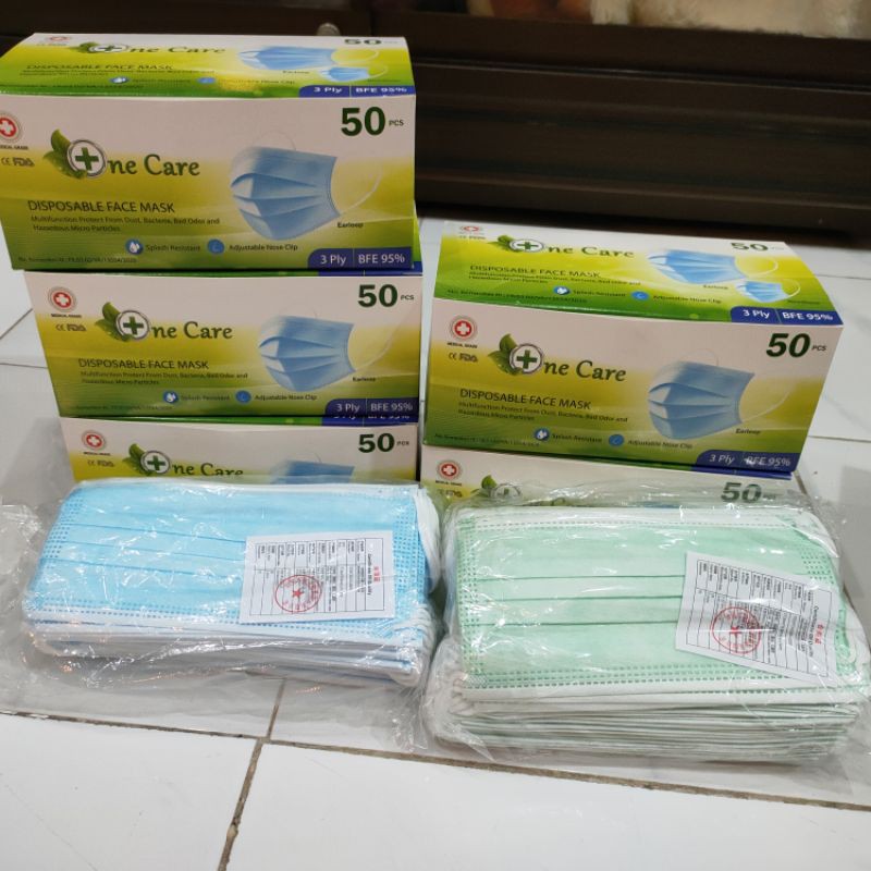 masker non hijab one care