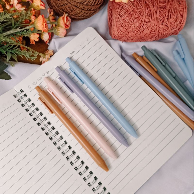 

Pulpen Mekanik Morandi Press Gel Pen Black Student Signature Pen Pulpen Warna Morandi Aesthetic Murah Harga Grosir