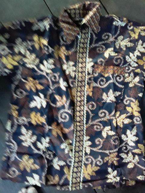 Radent Batik || Kemeja Pendek Mohabaten Ireng