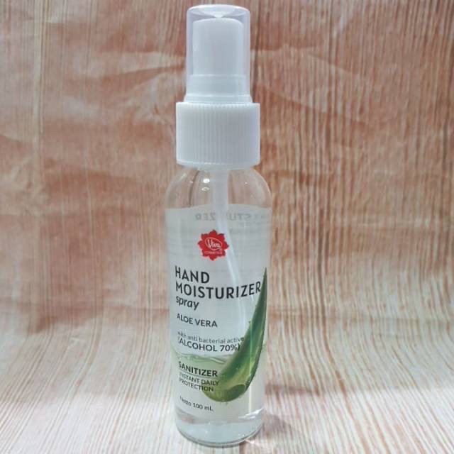 Viva hand mousturizer spray aloe vera 100 ml (hand sanitizer)